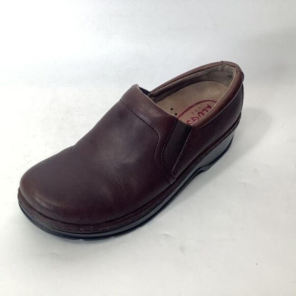 Klogs USA Women's Brown Clog Shoes size 9.5 M Leather Upper Comfort Slip on - Picture 10 of 12